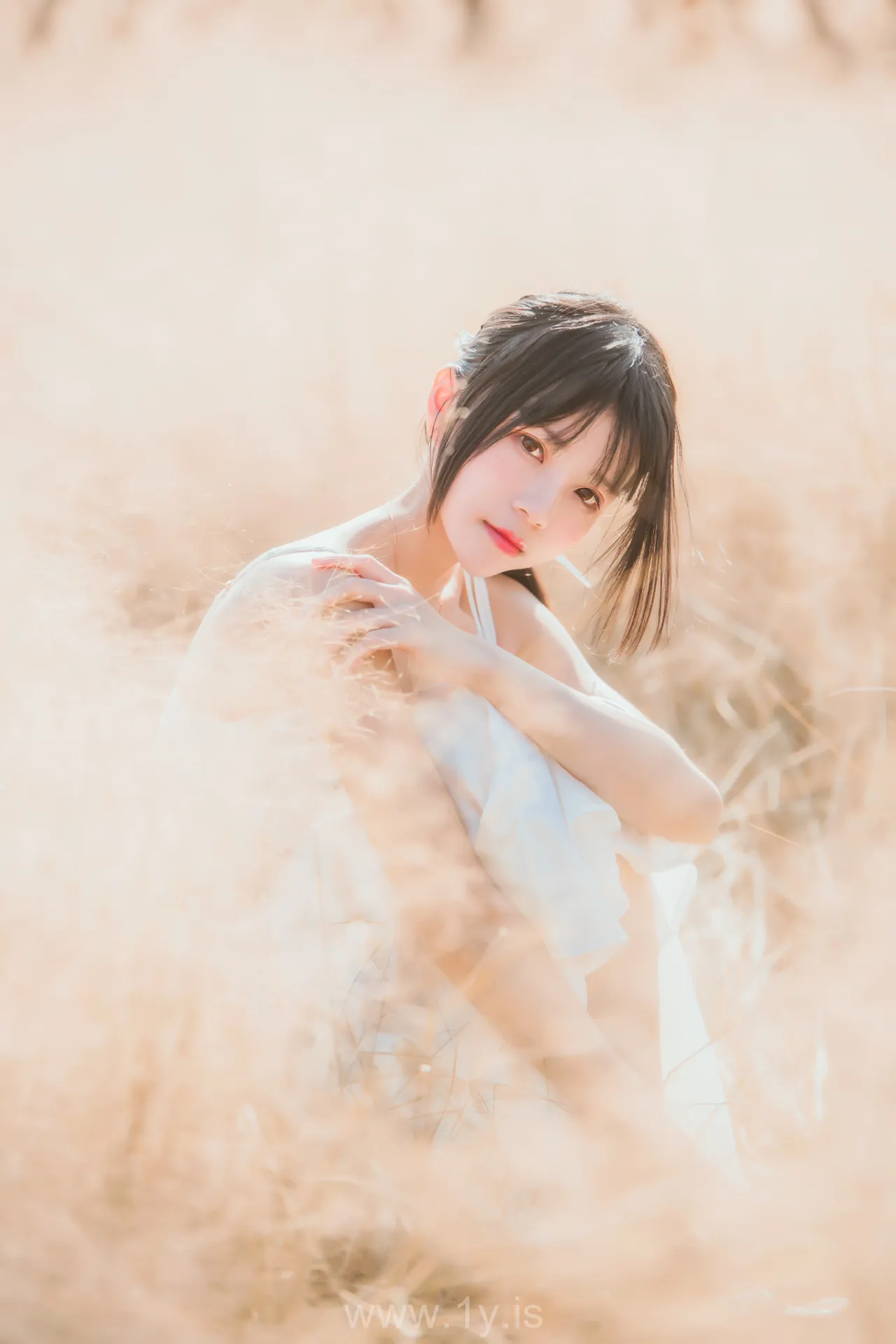 桜桃喵 NO.14 冬眠 白裙上